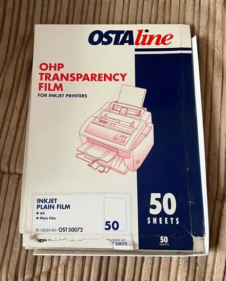 Photo of free Inkjet plain film (Peasholm YO12) #1