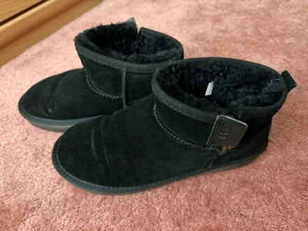Photo of free Fluffy boots (Purley CR8) #1