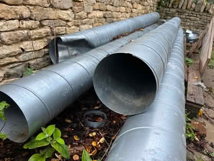 Photo of free Galvanised steel ducting 160mm diameter (Fawler OX7) #2