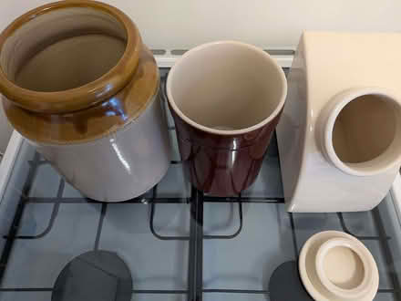 Photo of free 3 storage jars (Llangefni LL77) #2