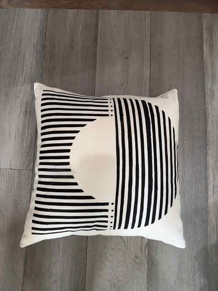 Photo of free Cushion black & white (Bedstuy) #1