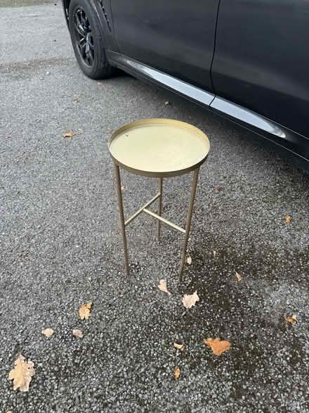 Photo of free Side table (Three Legged Cross BH21) #1