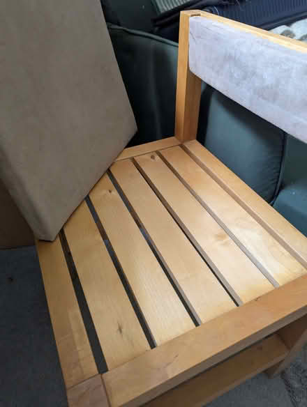 Photo of free Solid Wood Desk / Dressing Table & Chair (Heaton Mersey SK4) #4