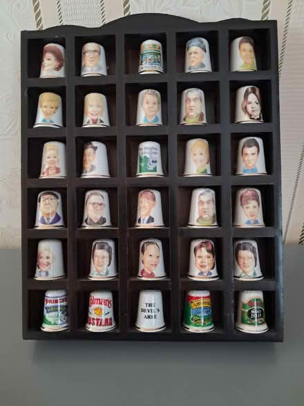 Photo of free Display case of thimbles (Belper DE56) #1