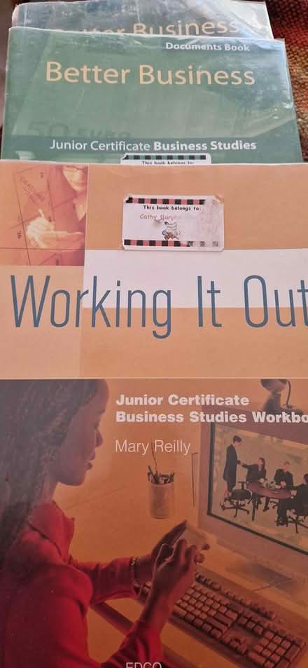 Photo of free Junior Cert Business books (Booterstown) #1