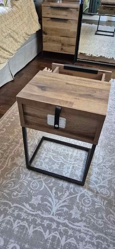 Photo of free Next Bronx Small bedside table with drawer (St Helier SM4) #3