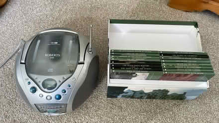 Photo of free CD Radio player and set of CD (Kerrow Farmhouse TR19) #1