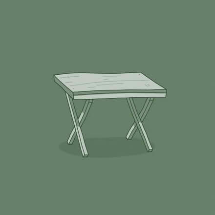 Photo of Foldable table, wooden colour (Ravenscourt Park W6) #1