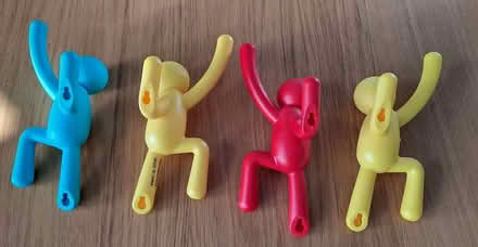 Photo of free 4 fun people shaped door hooks (Teddington TW11) #2