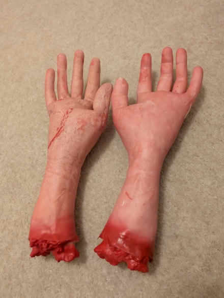 Photo of free Disembodied hands (Halloween) (Maidenbower, RH10) #1