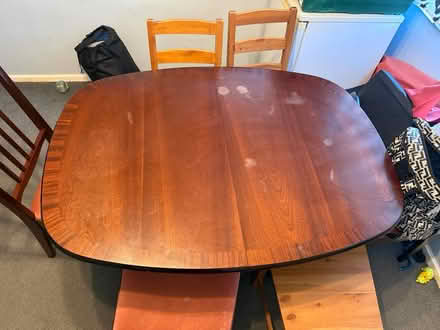 Photo of free Dining table with chairs (Charnock S12) #1
