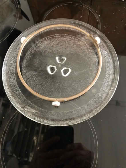 Photo of free Microwave Plate & Runners 245mm (Littleover DE23) #1