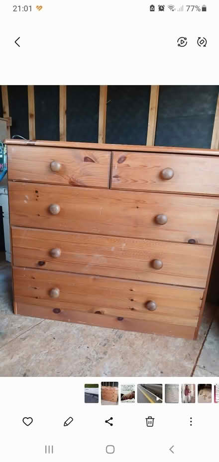 Photo of free Small chest of drawers (Menlo area) #1