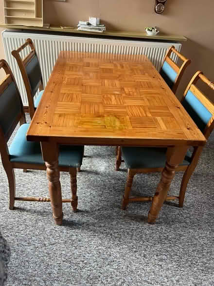Photo of free Table and 4 chairs (Ponteland NE20) #4