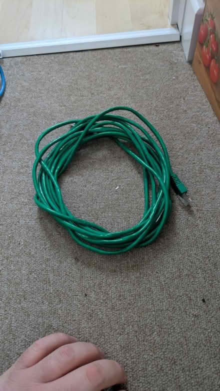 Photo of free Network cables various lengths (Leagrave LU4) #3