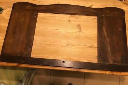 Photo of free Vintage Wooden mirror frame (FelixstoweWoodbridgeFreegle CGA IP12) #2