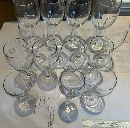 Photo of free Assorted wine glasses (Alameda) #1