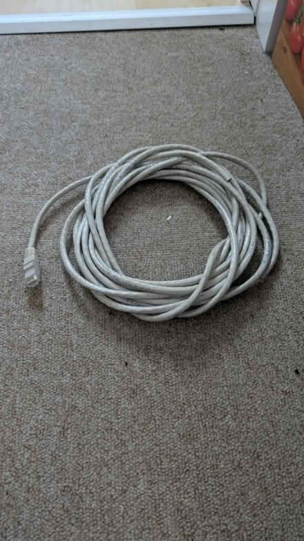 Photo of free Network cables various lengths (Leagrave LU4) #1