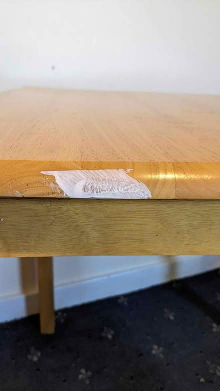 Photo of free Small Wooden Table (PL4 Greenbank.) #4