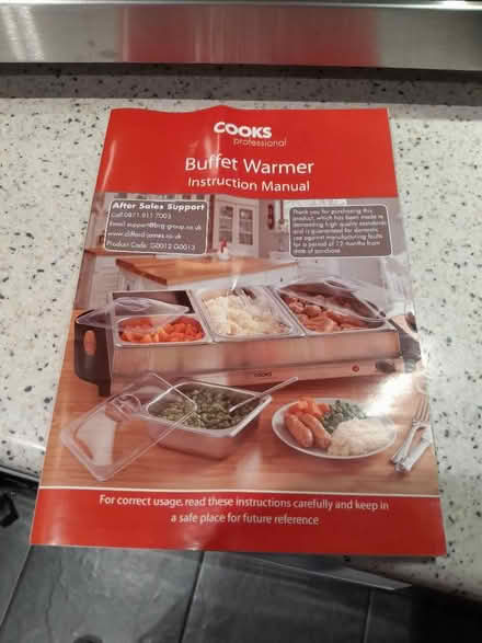 Photo of free Buffet warmer with lids (Selsley GL5) #2