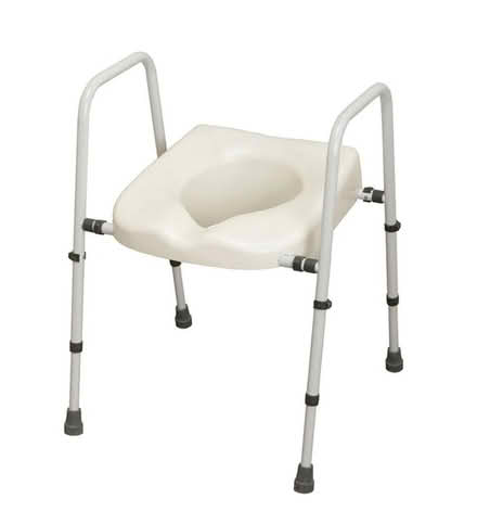 Photo of free Upright chair, shower chair & stool, toilet seat/frame, (Berry Lane Estate WD3) #2