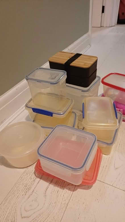 Photo of free Tupperware boxes (different sizes) (South Norwood, SE25) #1