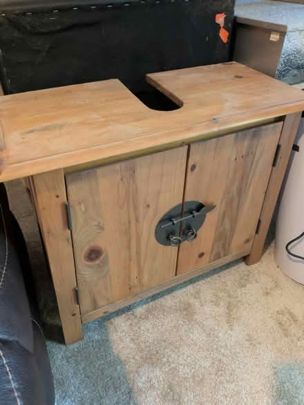 Photo of free Small unusual wood cabinet / table (Maidstone ME15) #1