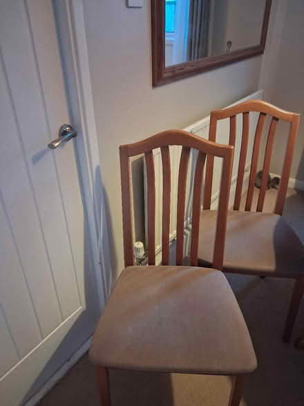 Photo of free Wooden Chairs x2 (Maidstone ME16) #1