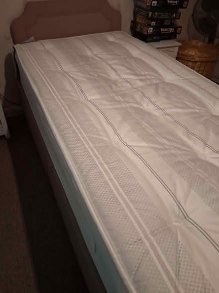 Photo of free Single divan base with drawer and mattress (Dishforth YO7) #1