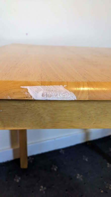 Photo of free Small wooden table. (Lipson PL4) #4
