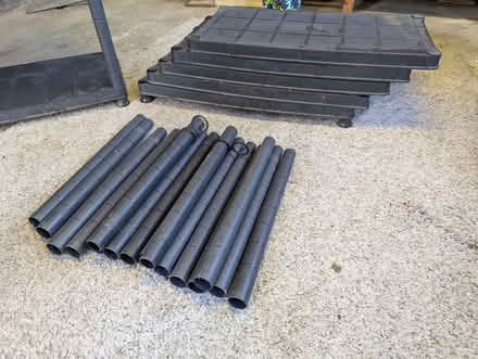 Photo of free Stackable plastic shelving (Benslow SG5) #2