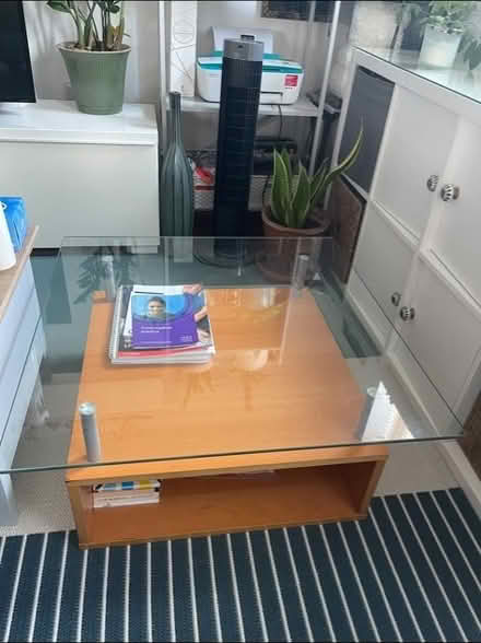 Photo of free Glass top coffee table (Northolt HA4) #2