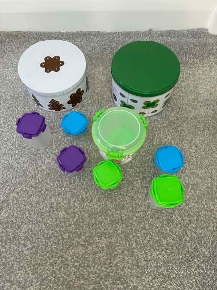 Photo of free Various cake tins & containers (Theale, Reading) #1