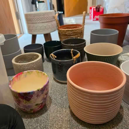 Photo of free Selection of plant pots (Govanhill G42) #1
