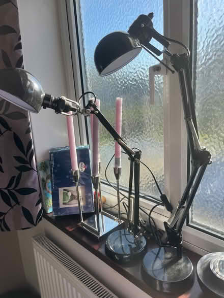 Photo of free Black Angle Poise Desk lamps (Chorleywood WD3) #2