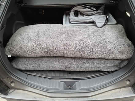 Photo of free Long grey cushion (Sheering CM22) #1