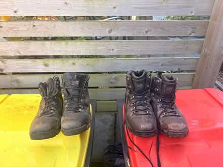 Photo of free Size 10 walking boots (Halton LA2) #1
