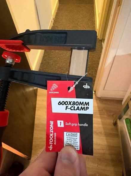Photo of free 4 new wood clamps (Grove Road E3) #2