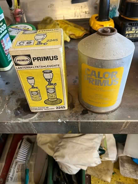 Photo of free Old Primus lantern and cylinder (Havant PO9) #1