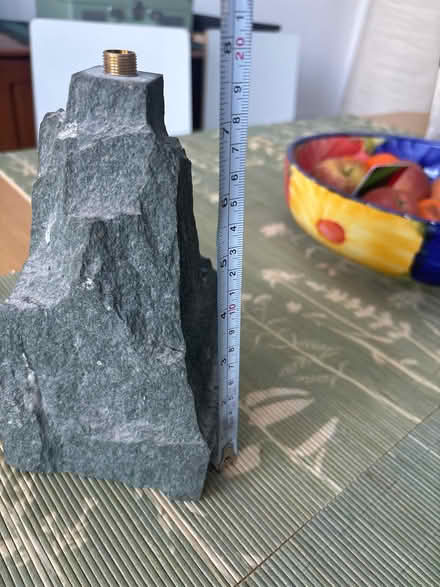 Photo of free Solid slate lamp base (Stannington S6) #3