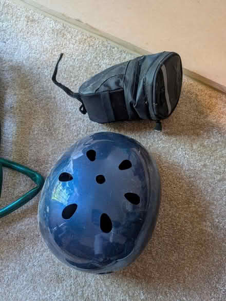 Photo of free Helmet (bike/blading) & bike bag (Maidstone ME15) #1