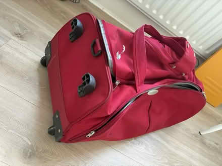 Photo of free Red samsonite suitcase (Deansgrange) #2