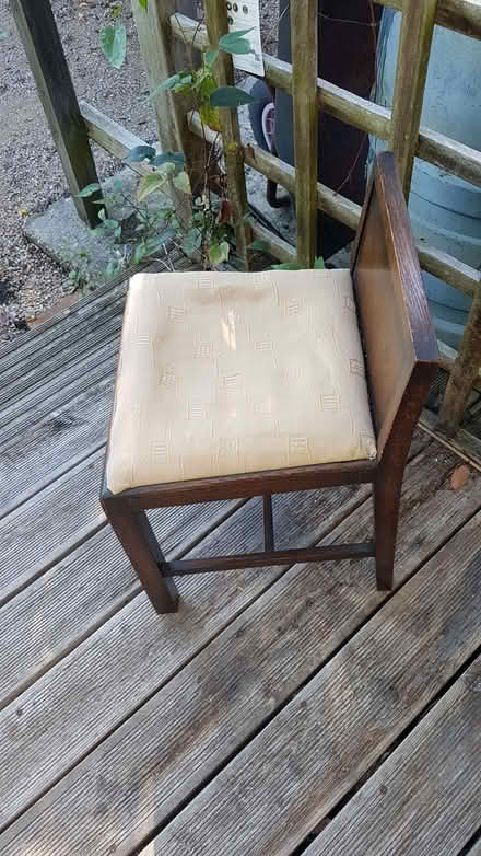 Photo of free Vintage small low back oak chair (Polegate BN26) #2