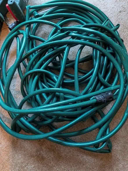 Photo of free Very long green hose pipe (Maidstone ME15) #1