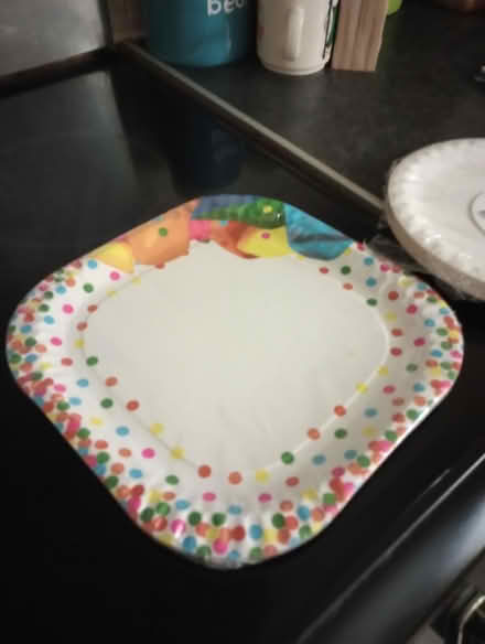 Photo of free Party plates and candle [unused] (Blanchardstown) #2