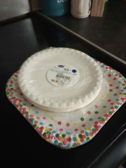 Photo of free Party plates and candle [unused] (Blanchardstown) #1