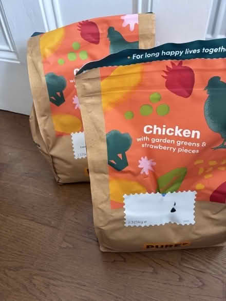 Photo of free 2 x Bags of Pure Chicken Dog Food (Cricklewood NW2) #1
