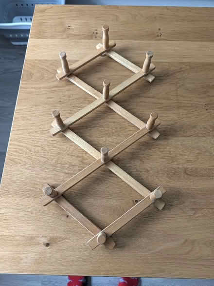 Photo of free Wooden wall mug rack (Medbourne MK5) #1