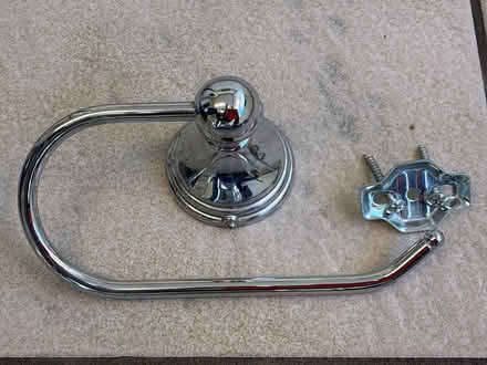 Photo of free Hand towel rail, with wall-mount fitting (Great Boughton CH3) #1