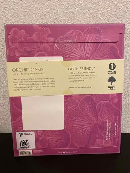 Photo of free Paper Orchid Bouquet (Richmond) #3